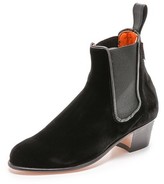 Thumbnail for your product : Penelope Chilvers Cubana Velvet Chelsea Booties