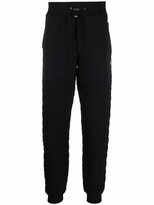 Thumbnail for your product : Philipp Plein Logo-Patch Quilted Track Pants