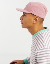 Thumbnail for your product : Asos Day Social ASOS Daysocial 5 panel cap in pink cord