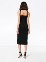 Thumbnail for your product : Versace Medusa Medallion Detail Fitted Dress