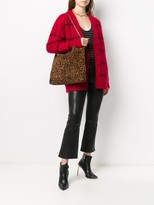 Thumbnail for your product : Saint Laurent medium Suzanne leopard print tote bag