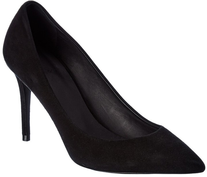 Theory Braxia Suede Pump - ShopStyle