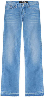 Karl Lagerfeld Paris Cropped Jeans