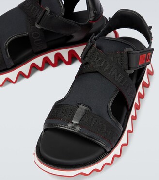 Christian Louboutin Summer Loubishark sandals - ShopStyle