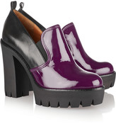 Thumbnail for your product : Marc by Marc Jacobs Two-tone leather platform pumps