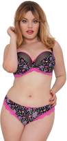Thumbnail for your product : Evans Curvy Kate Black Vegas Knickers