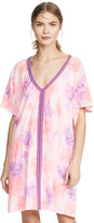 Thumbnail for your product : Pitusa Tie Dye Mini Abaya Dress