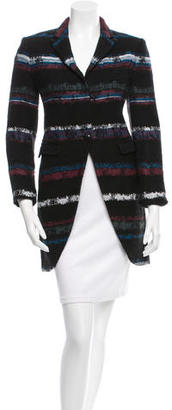 Rag & Bone Striped Woven Coat