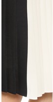 Thumbnail for your product : Vince Colorblock Pleated Skirt