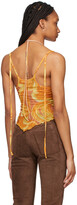 Thumbnail for your product : KNWLS Orange Halcyon Tank Top