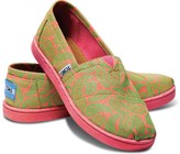 Thumbnail for your product : Toms Green paisley youth classics