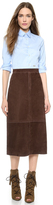 Thumbnail for your product : DSQUARED2 Suede Skirt