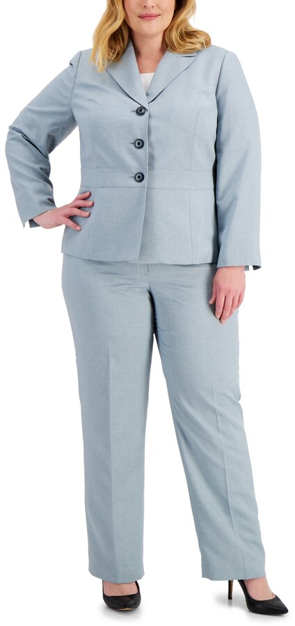 macys plus size suits