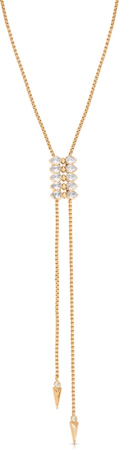 Ettika Crystalized Bolo Necklace