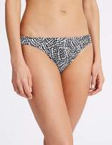 Thumbnail for your product : Marks and Spencer Printed Hipster Bikini Bottoms