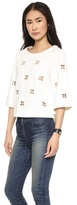 Thumbnail for your product : Tibi 3/4 Sleeve Top