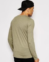 Thumbnail for your product : ASOS Long Sleeve T-Shirt With V Neck