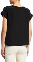 Thumbnail for your product : Frame Washable Silk Oversized Tee