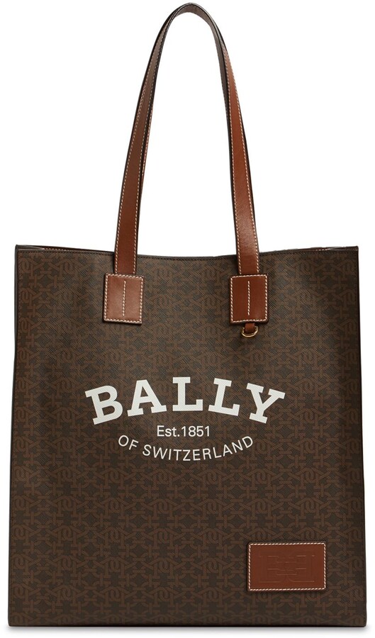 Bally Crystalia monogram jacquard tote bag ShopStyle