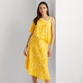 Thumbnail for your product : Lauren Ralph Lauren Ralph Lauren Print Georgette One-Shoulder Dress