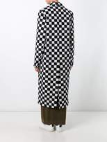 Thumbnail for your product : Courreges checked long coat