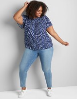 Thumbnail for your product : Lane Bryant Curvy Fit High-Rise Skinny Jean- Light Wash