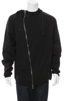 Thumbnail for your product : Pierre Balmain Quilt-Accented Zip-Front Sweatshirt
