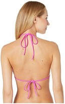 Thumbnail for your product : Luli Fama Cosita Buena Wavey Triangle Bikini Top