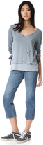 Thumbnail for your product : Pam & Gela Side Slit Sweatshirt