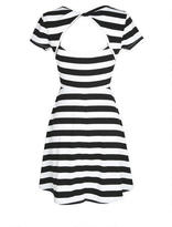 Thumbnail for your product : Delia's Stripe Twist-Back Bow Dress