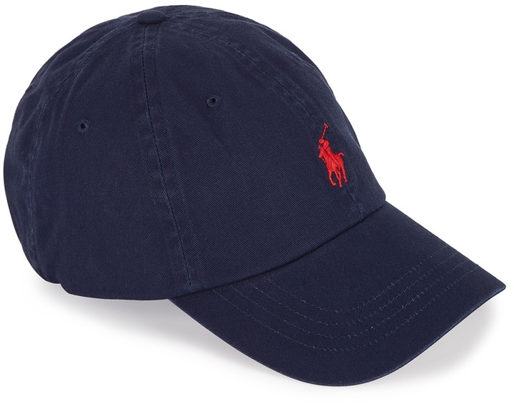 dark blue polo hat