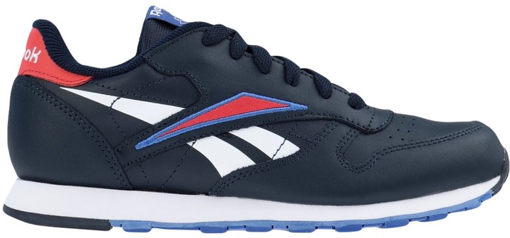 dark blue reebok classics