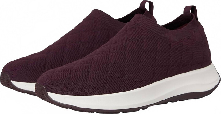 FitFlop Women's F-Mode Flow Quilted Sneaker In Plumberry