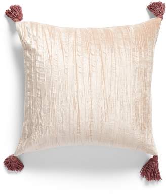 Nordstrom Tassel Crushed Velvet Accent Pillow