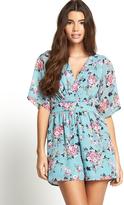 Thumbnail for your product : TFNC Cameo Floral Print Playsuit