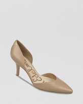 Thumbnail for your product : Sam Edelman Pointed Toe D'Orsay Pumps - Opal High Heel