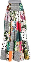 Thumbnail for your product : Dolce & Gabbana Patchwork Print Full Skirt