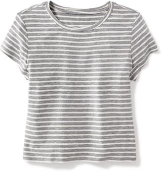 Old Navy Cropped Boyfriend Tee for Girls
