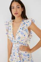 Thumbnail for your product : Next Womens Glamorous Floral Plunge Ruffle Dress