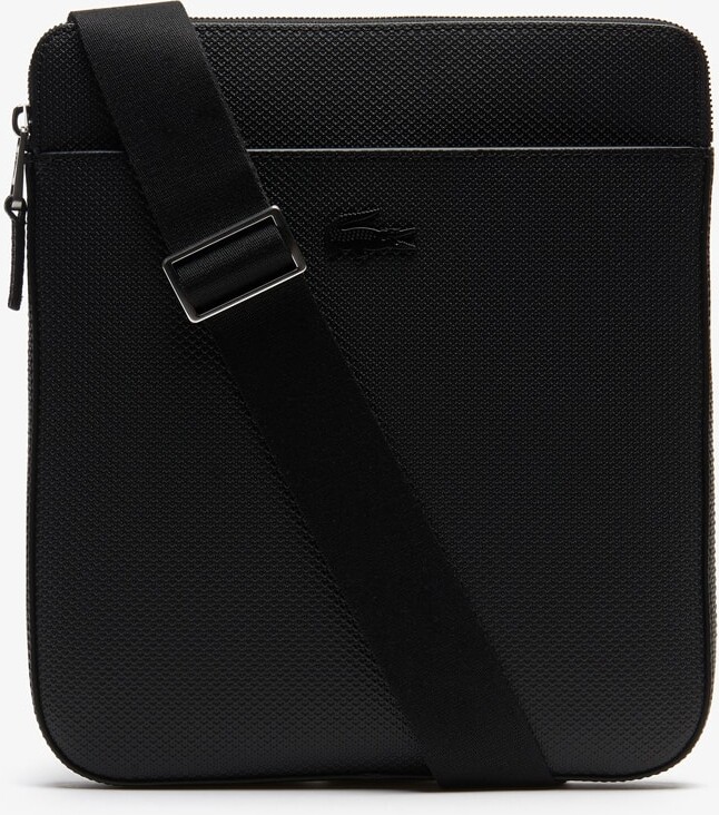 Lacoste Men's Chantaco Matte PiquÃ© Leather Flat Zip Bag - One size -  ShopStyle