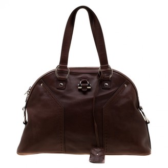 Saint Laurent Muse Brown Leather Handbags