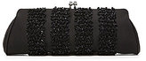 Thumbnail for your product : Badgley Mischka Belle Madison Embellished Satin Frame Clutch