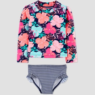 Just One You Made By Carter's Toddler Girls' Floral Swim Rash Guard Set - Just One You® made by carter's