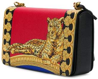 Versace baroque tiger print handbag