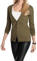 Thumbnail for your product : Esprit Women's mit Stretchanteil 104EE1I024 V-Neck Long Sleeve Cardigan