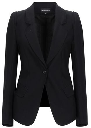 sport coats and suit jackets Ann Demeulemeester Wool Suit Jacket in Black Womens Clothing Jackets Blazers 