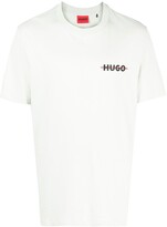 Thumbnail for your product : HUGO BOSS Drando logo-print T-shirt