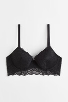 Thumbnail for your product : H&M Padded underwired lace bra