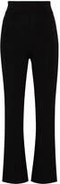 Thumbnail for your product : ST. AGNI Thea knitted wide-leg trousers