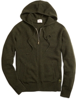 Thumbnail for your product : Brooks Brothers Full-Zip Hooded Sweater